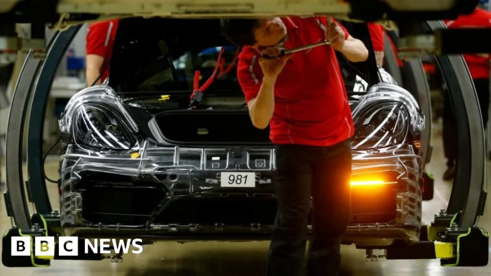 EU waters down plans to end new petrol and diesel car sales by 2035.