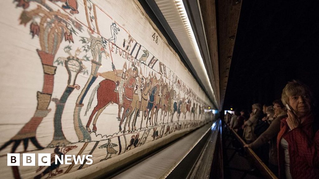 Treasury to cover Bayeux Tapestry loan to UK for estimated £800m.