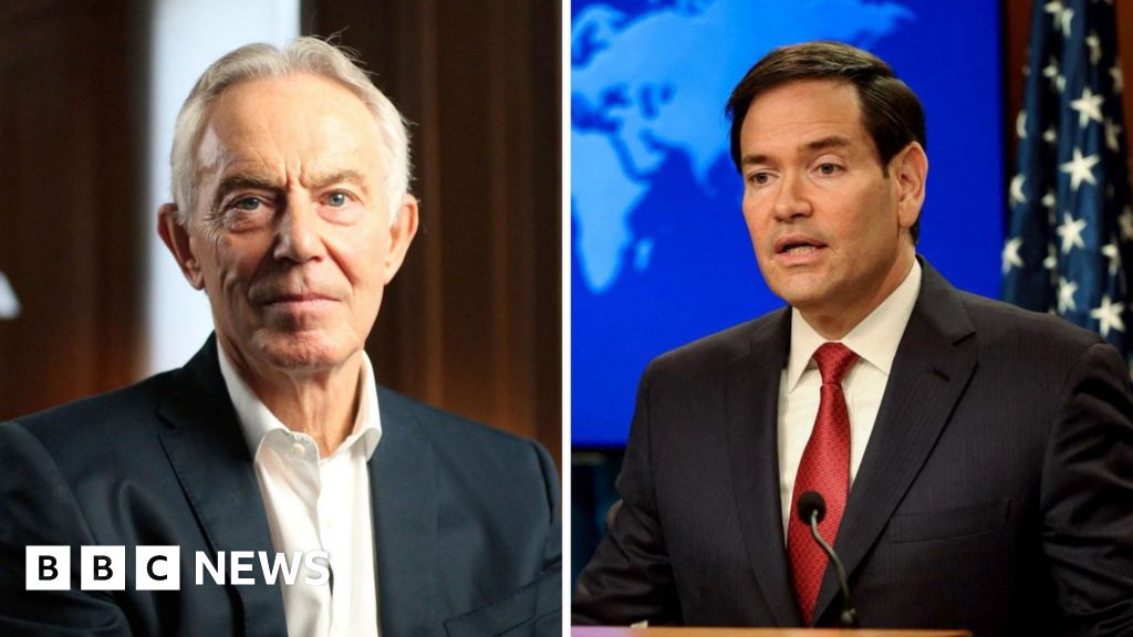 Blair and Rubio among names on Gaza ‘Board of Peace’