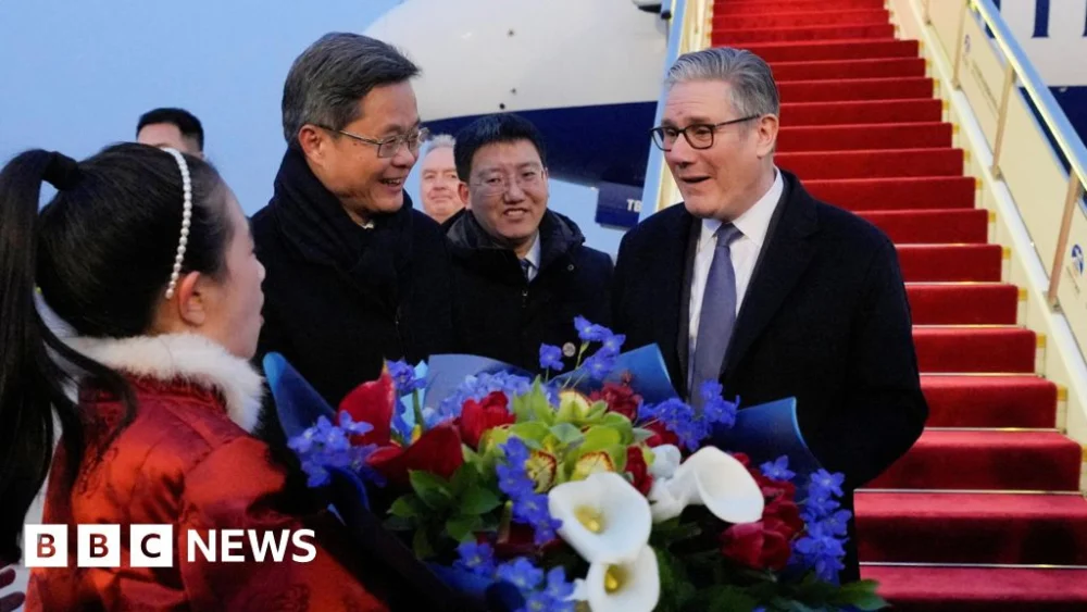 China trip will bring benefits to UK, Starmer insists, ahead of Xi meeting