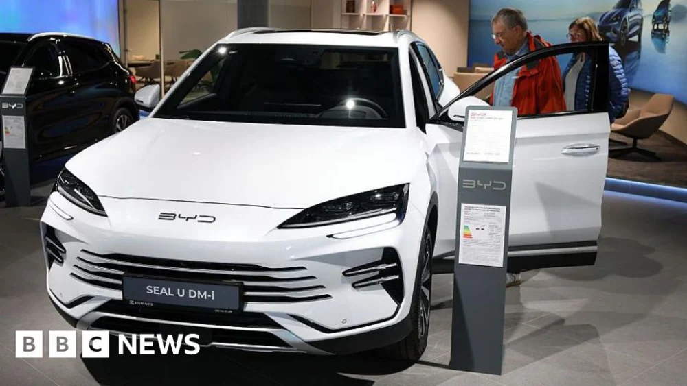 China’s BYD set to overtake Tesla as world’s top EV seller