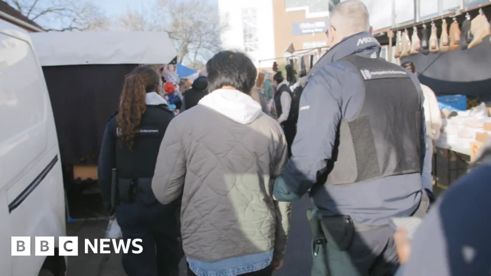 Crackdown on illegal working in UK leads to surge in arrests