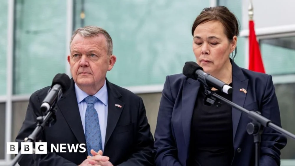 Denmark warns of ‘fundamental disagreement’ with US over Greenland.