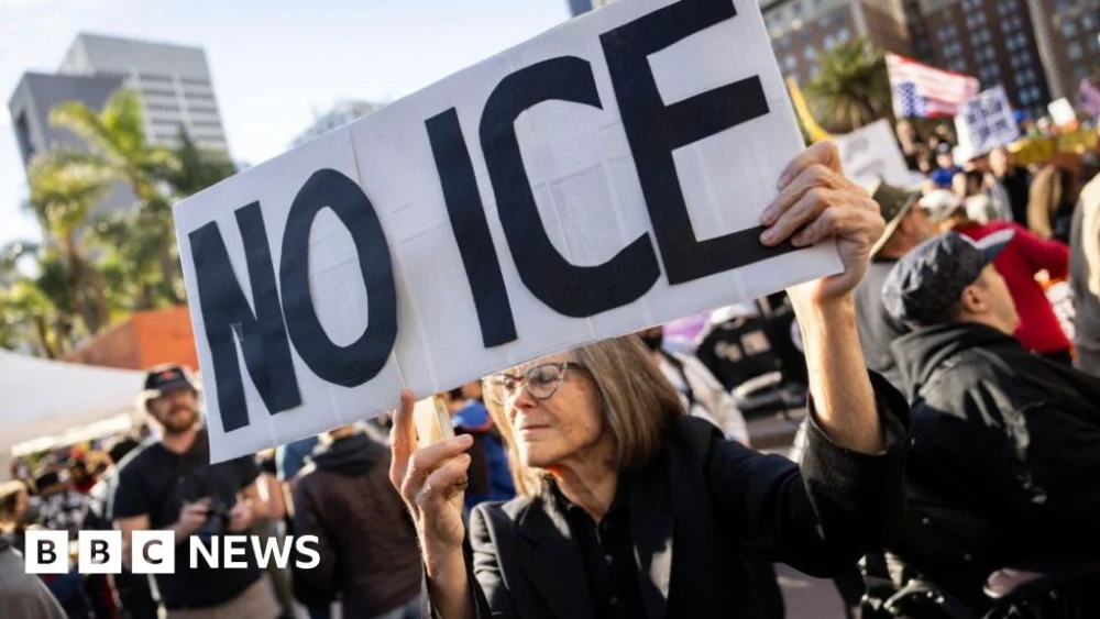 Dozens arrested and one police officer injured in Minneapolis ICE protests.