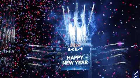 In pictures: New Year welcomed around the world