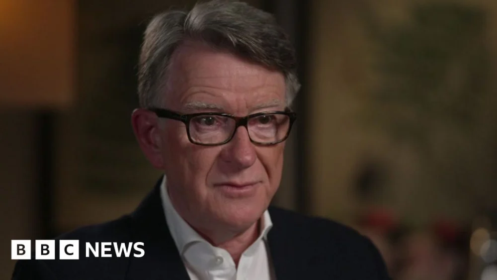 Lord Peter Mandelson says he never saw any girls when visiting sex offender Jeffrey Epstein’s properties