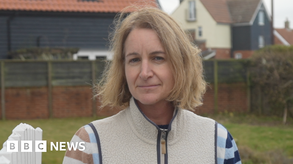 Thorpeness homeowner fears losing property to coastal erosion.