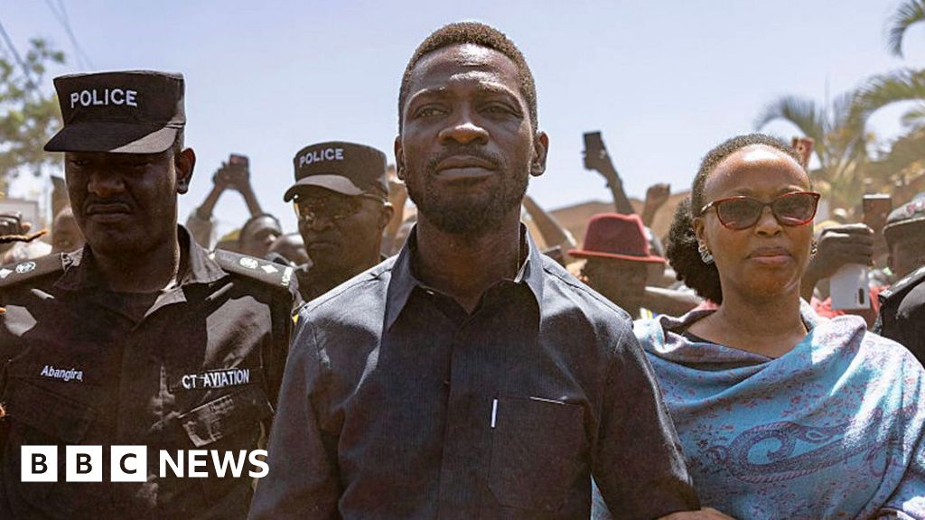 Uganda election: Police deny Bobi Wine abduction claims as Yoweri Museveni heads for victory.