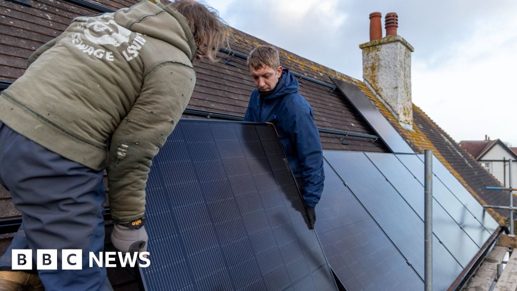 UK households to get £15bn for solar and green tech to lower energy bills.