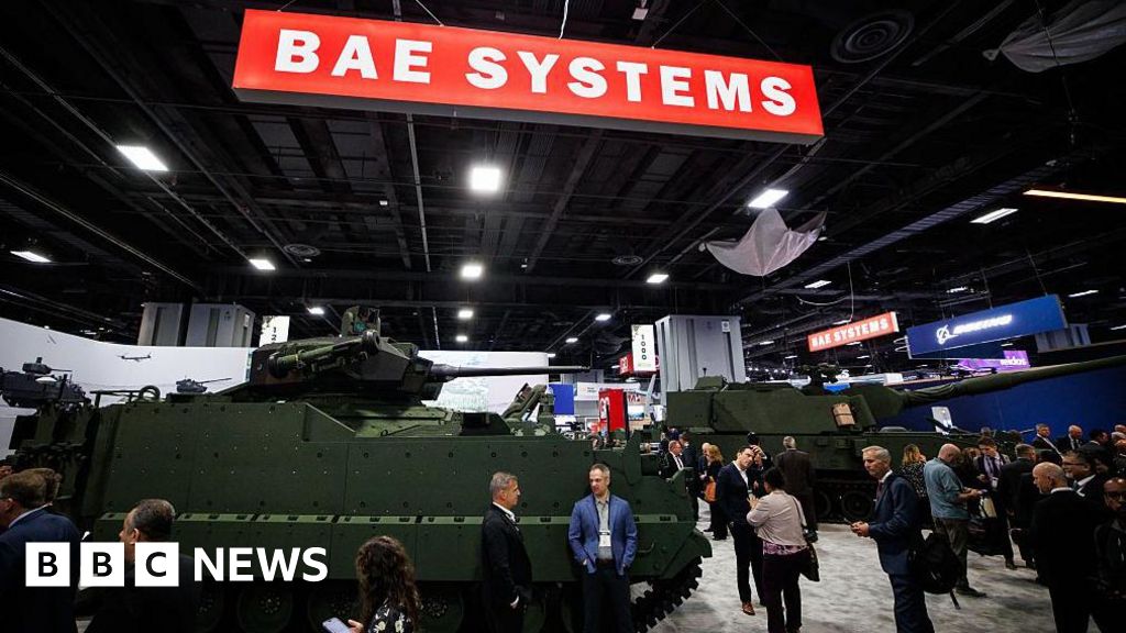 Defence giant BAE hails record sales as workers remain on strike