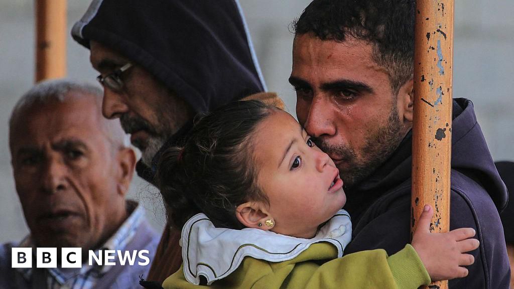 Eleven killed in Israeli strikes on Gaza, rescuers say.