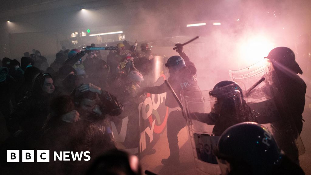 Italian police arrest protesters after clash in Olympic host city Milan