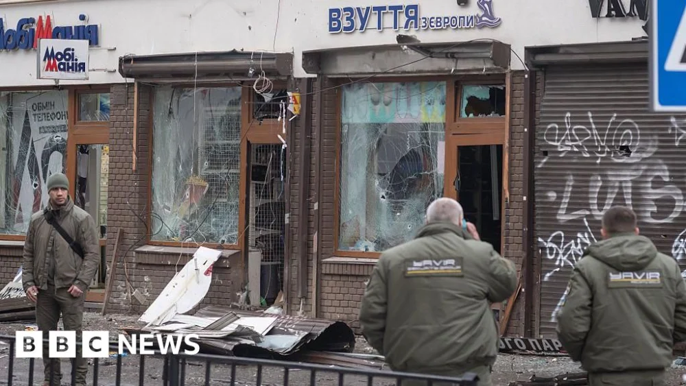 Lviv police officer, 23, killed in explosions in western Ukraine.