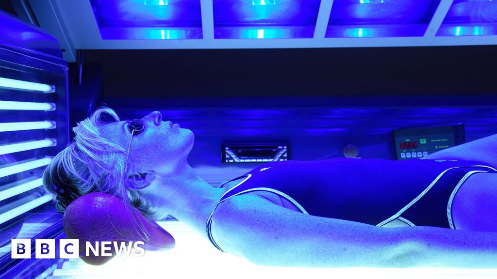 Sunbed ads targeted at young people spread harmful misinformation.