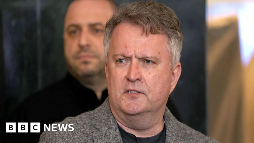 Ukraine negotiator tells BBC how it feels to sit over the table from Russia.