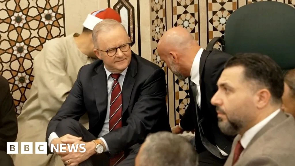 Anthony Albanese: Australia PM heckled at Sydney mosque Ramadan event