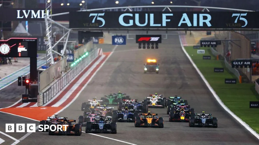 Bahrain and Saudi Arabia GPs to be cancelled amid Middle East war.