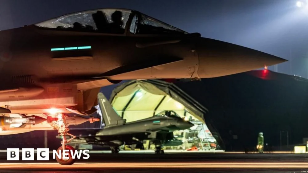 Iranian drone crashed into RAF base, Cyprus president says