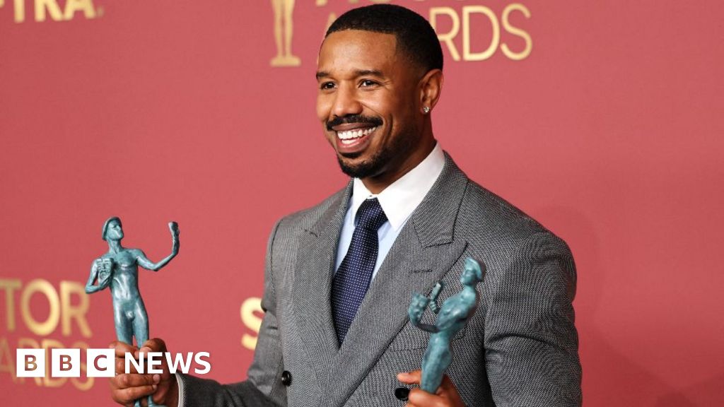 Michael B Jordan and Sinners score big wins at Actor Awards