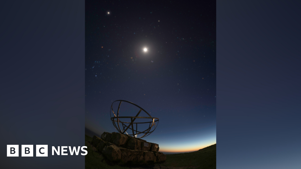 Planetary parade: Photographer captures phenomenon in Dorset
