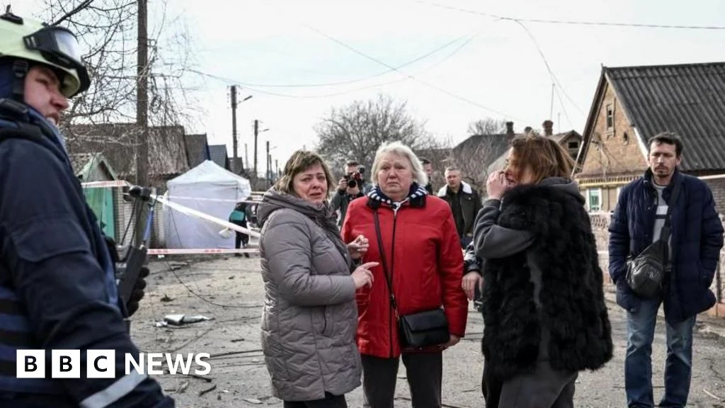 Russian drone attack kills two in Ukraine ahead of talks in US, officials say