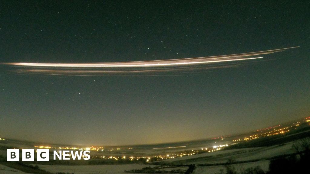 SpaceX rocket fireball linked to plume of lithium.