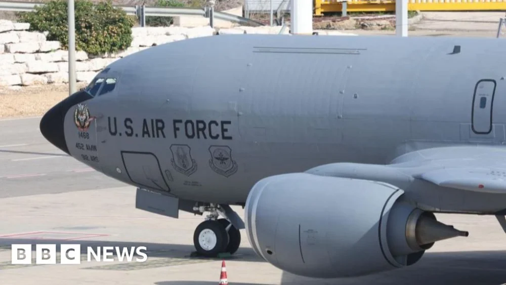 US KC-135 refuelling plane crashes in Iraq, military says