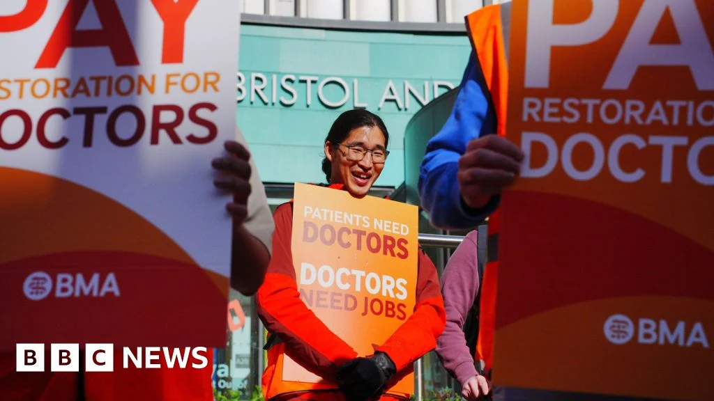 West of England headlines: ‘Doctors strikes’ and ‘paw prints in space’.