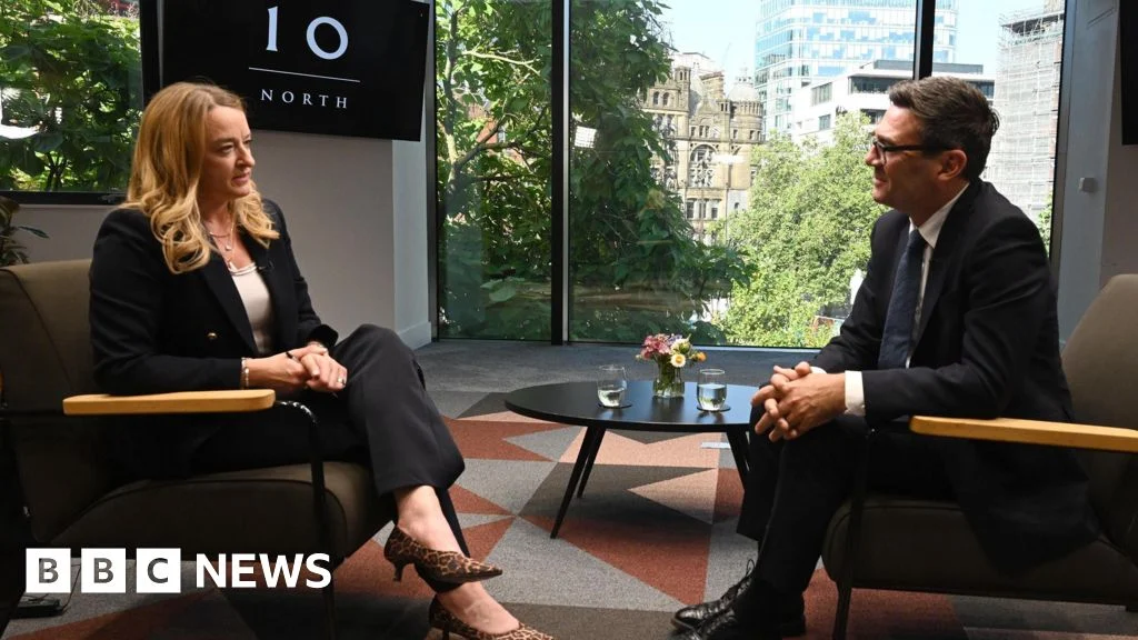 Andy Burnham to appear on Sunday with Laura Kuenssberg.