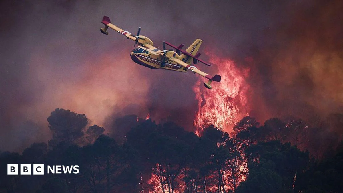 Devastating European wildfires in maps – and how they’re being tackled.