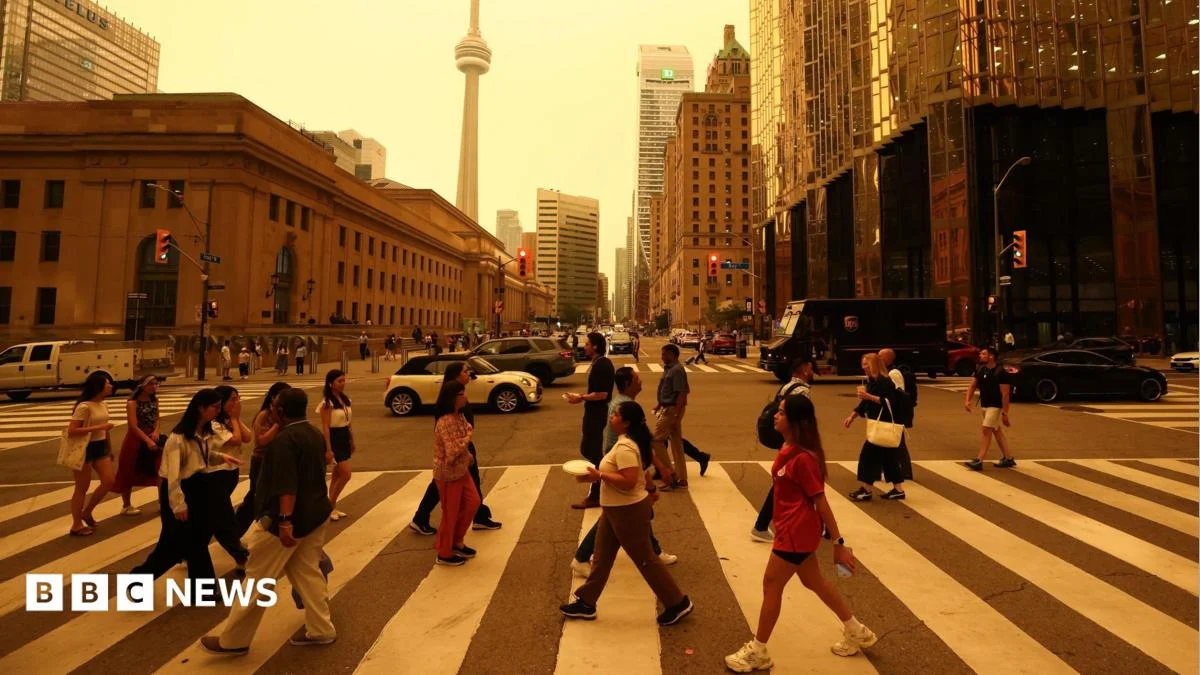 How bad are the Canadian & US wildfires, and what my air quality risk?