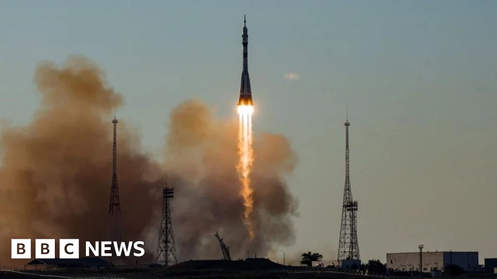 New ISS crew blasts off from Kazakhstan