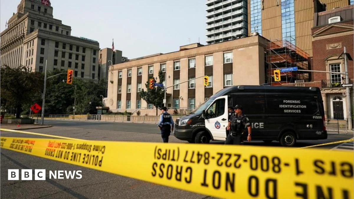 Shots fired at US consulate in Toronto for a second time this year.