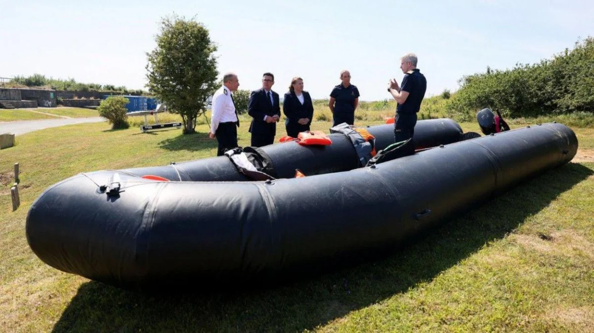 Burnham pledges to be ‘relentless’ in curbing small boat crossings.