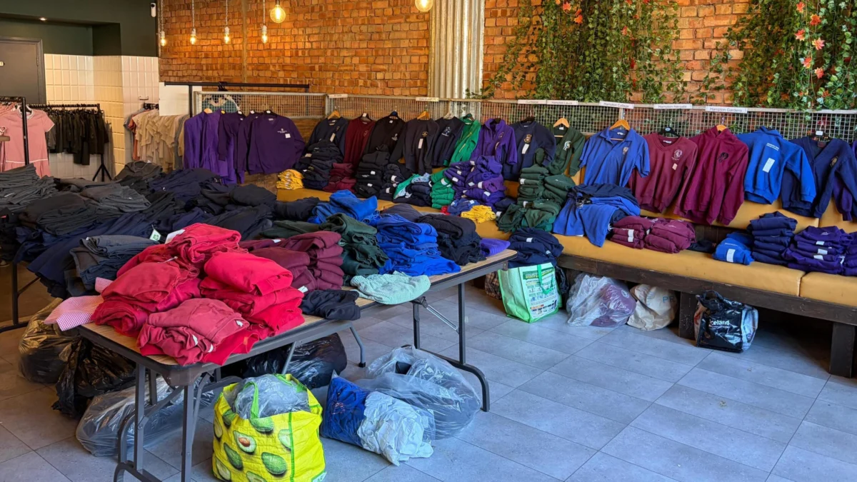 Peterborough families cut school uniform costs at swap event