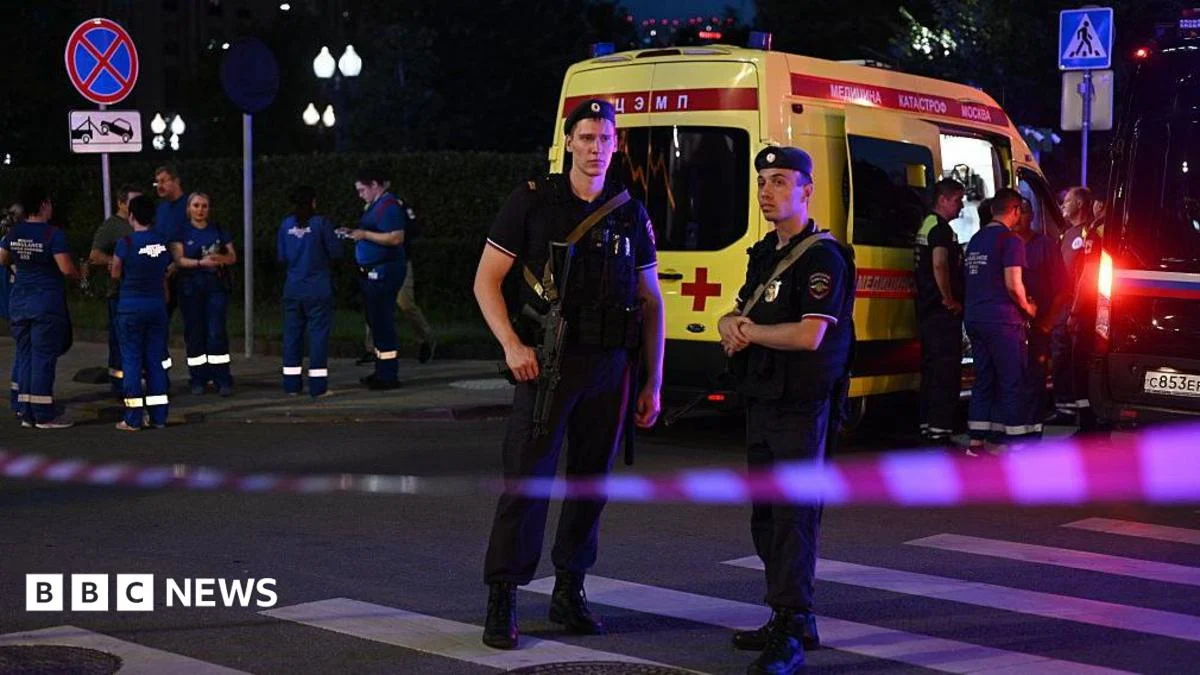 Three killed after bomb detonated at Moscow restaurant, state media say.