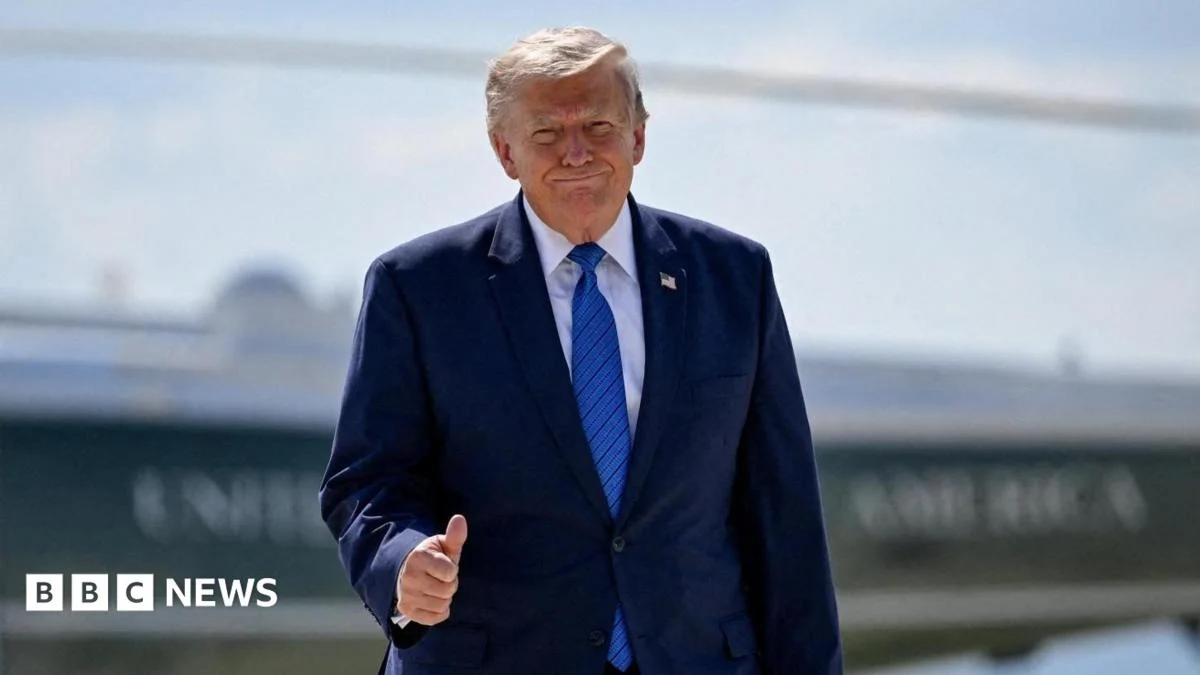 Trump says he is cancelling strikes on Iran subject to ‘rapidly’ making deal.