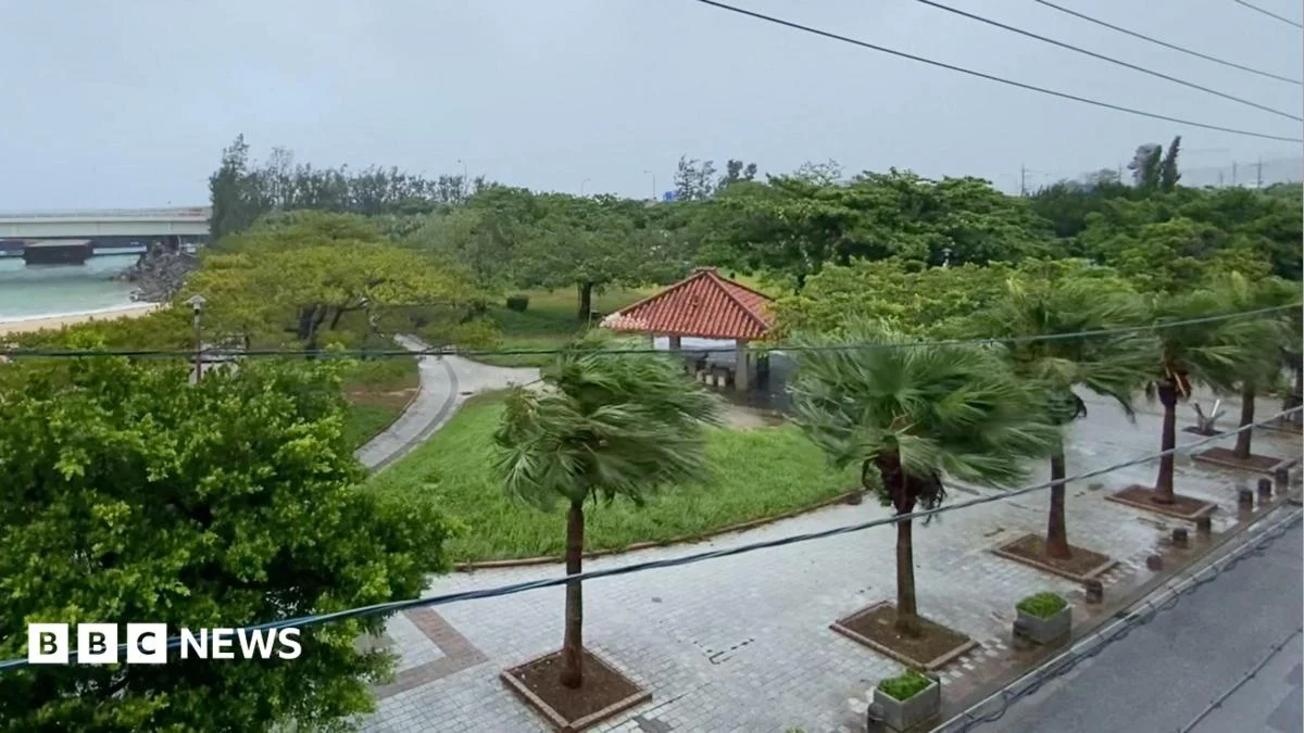 Typhoon Dolphin batters Japan’s Okinawa before bearing down on China