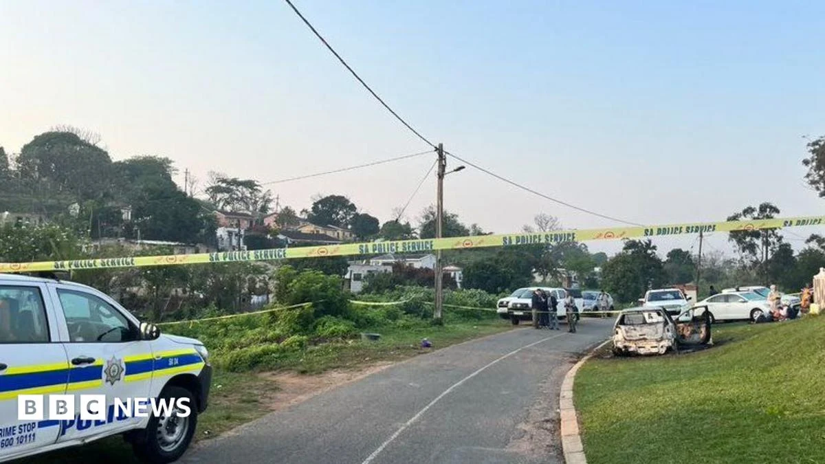 South Africa mass shooting: Gunmen kill 11 at house in Durban