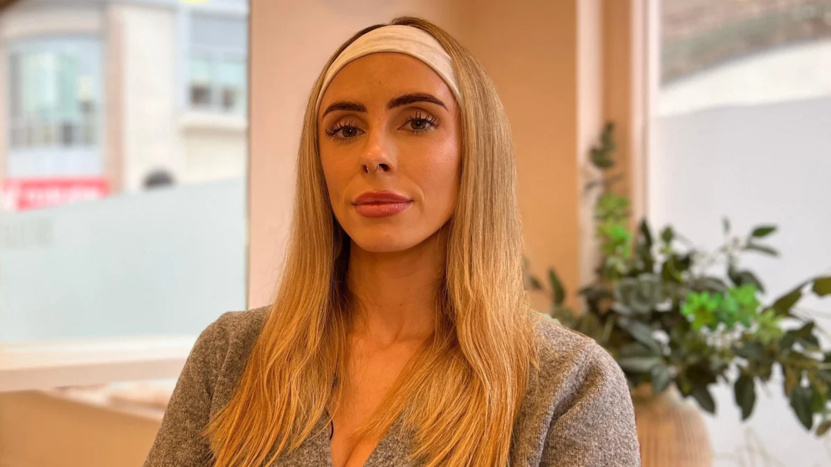 Exercise helps woman’s confidence ‘massively’ after partying life.